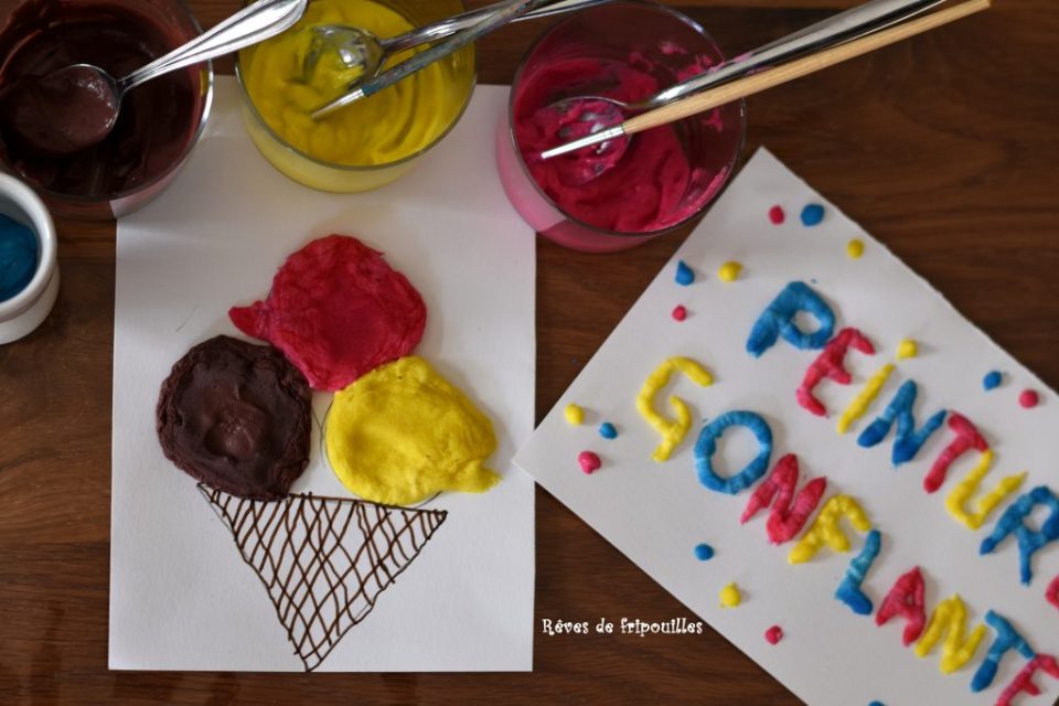 oeuvre peinture gonfolante