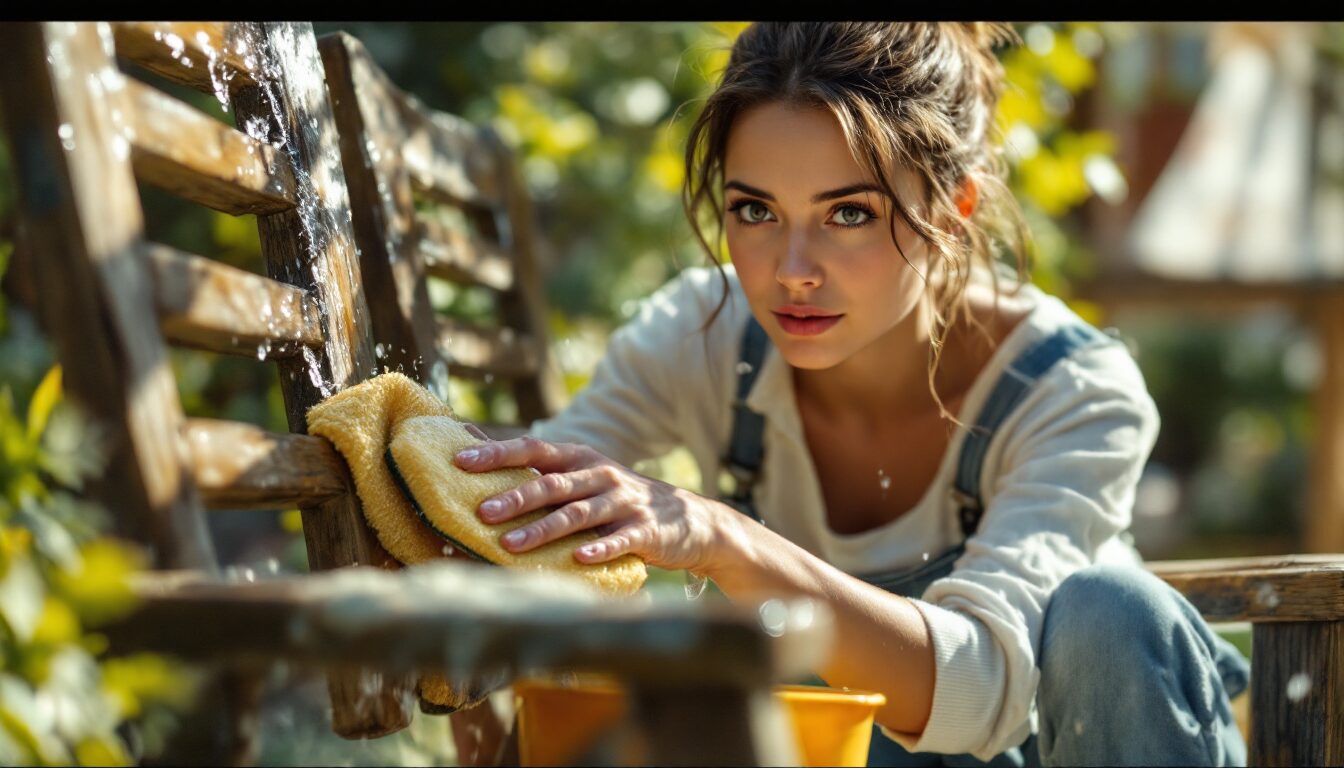 nettoyant chaise de jardin