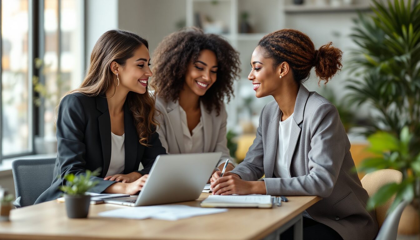 Carrière féminine épanouie
