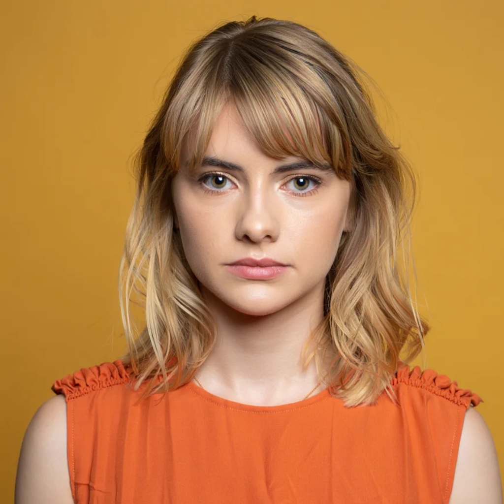 dégradé cheveux mi long