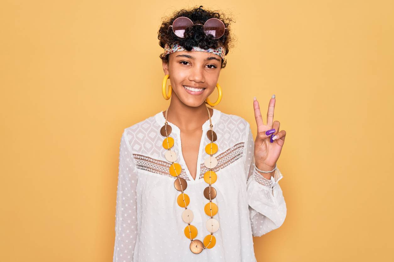 Soirée déguisée hippie