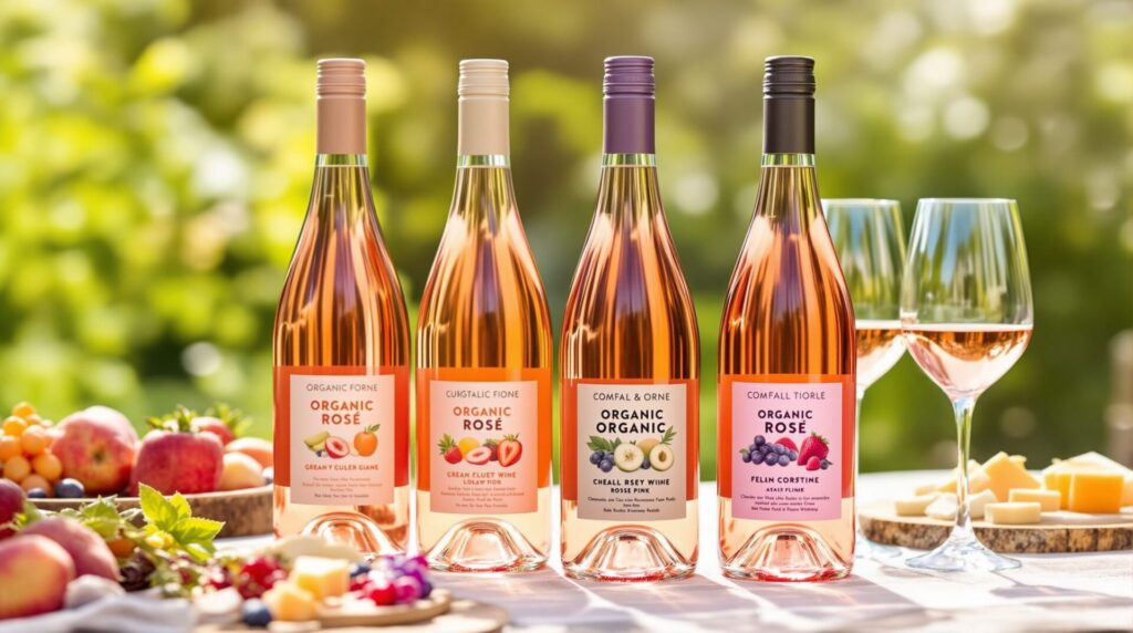 vin rosé bio