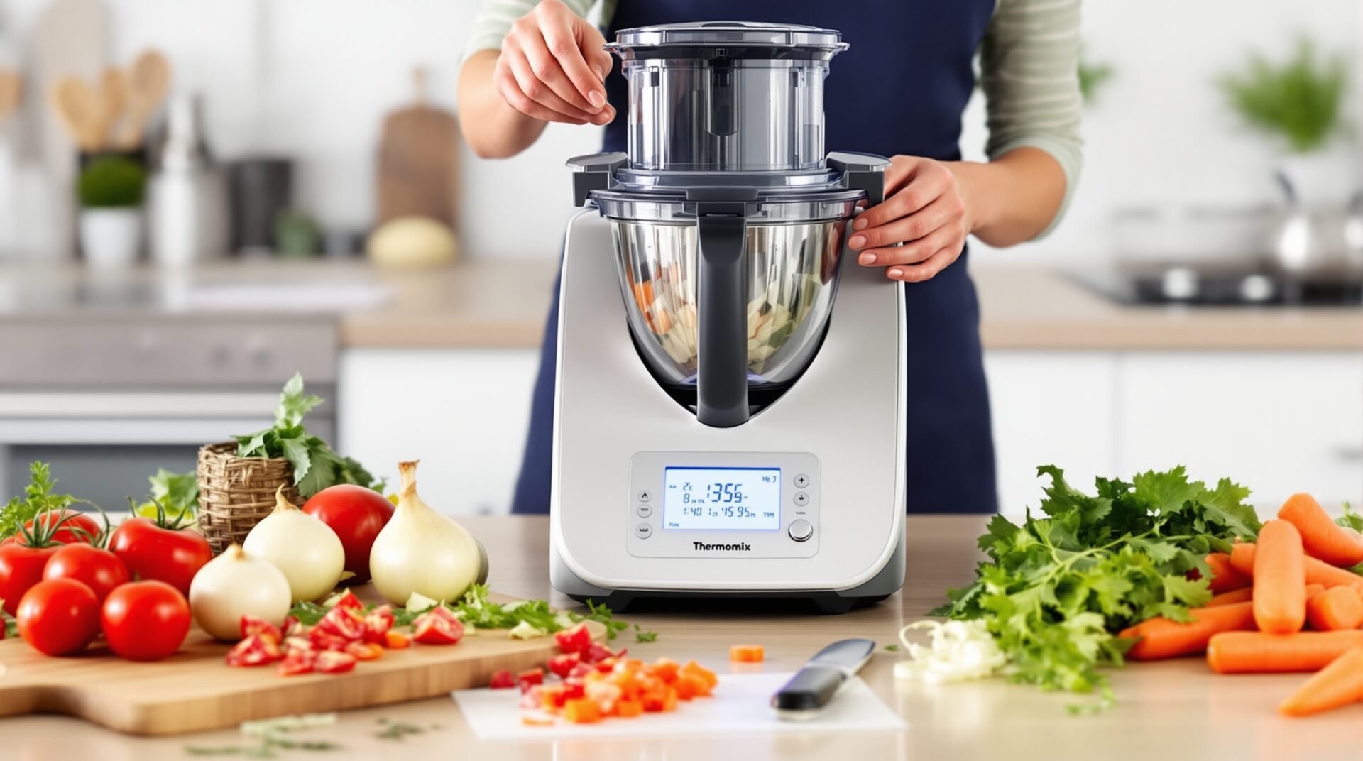 Comment cuisiner avec le robot culinaire Thermomix ?
