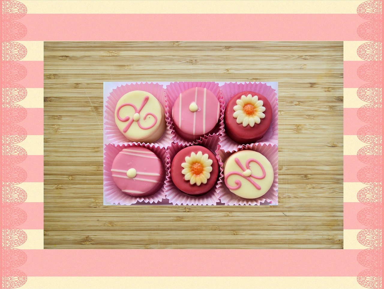 L’utilisation des pochoirs et des chablons en pâtisserie
