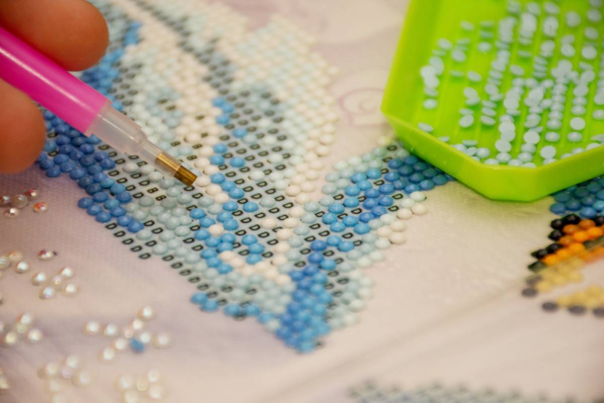 Une broderie diamant, un cadeau original à offrir pour Noël