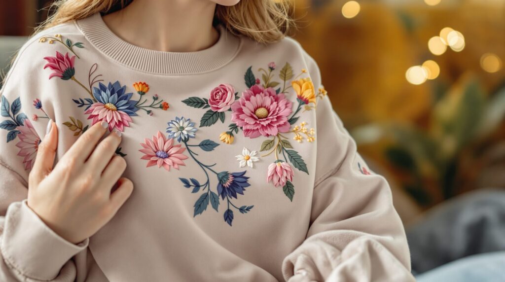 sweat broderie personnalisée