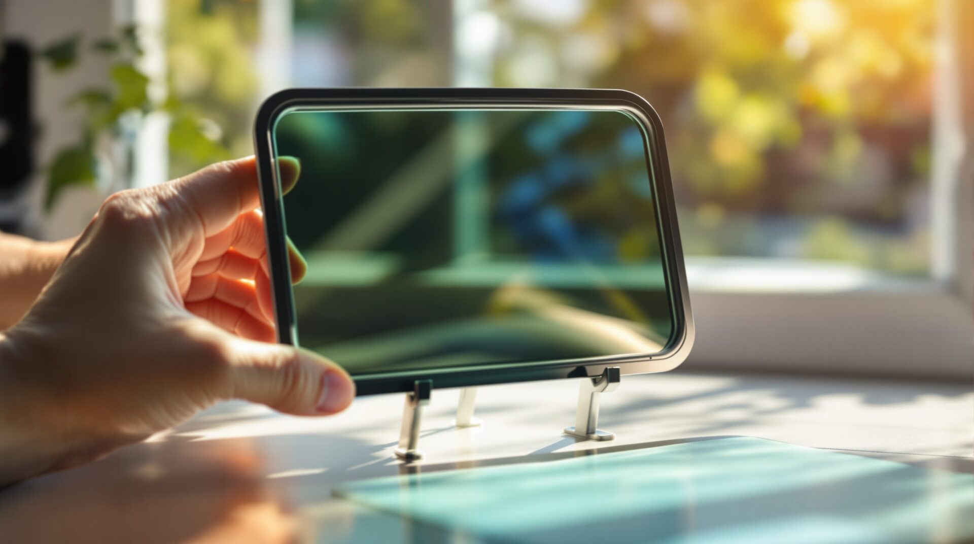 Comment fonctionne une mini vitre teintée en termes de protection solaire ?