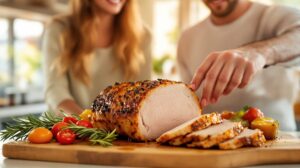 Roti de porc air fryer : la méthode pour une viande tendre et savoureuse