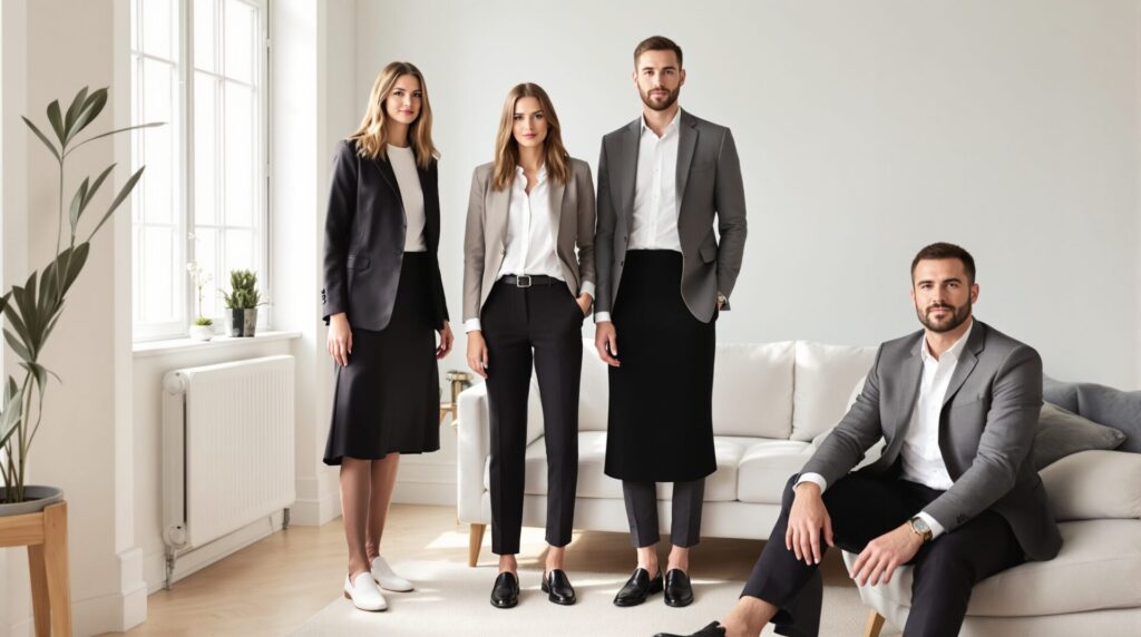 Garde-robe minimaliste chic