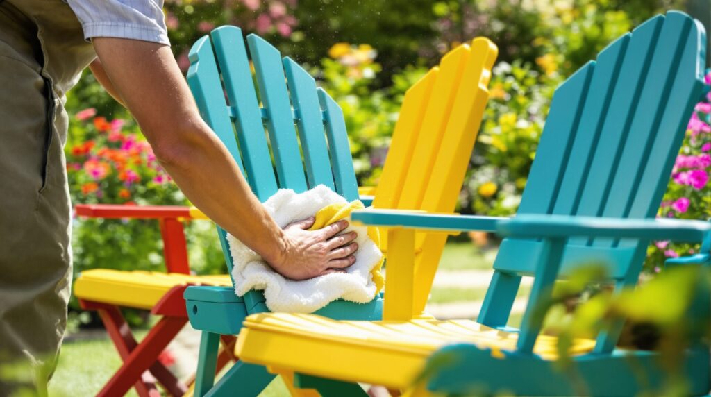 nettoyant chaise de jardin