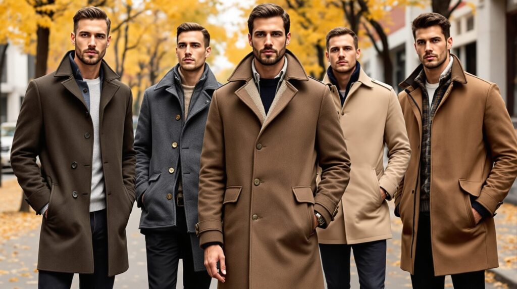 Les différents types de vestes et manteaux homme pour un automne-hiver stylé