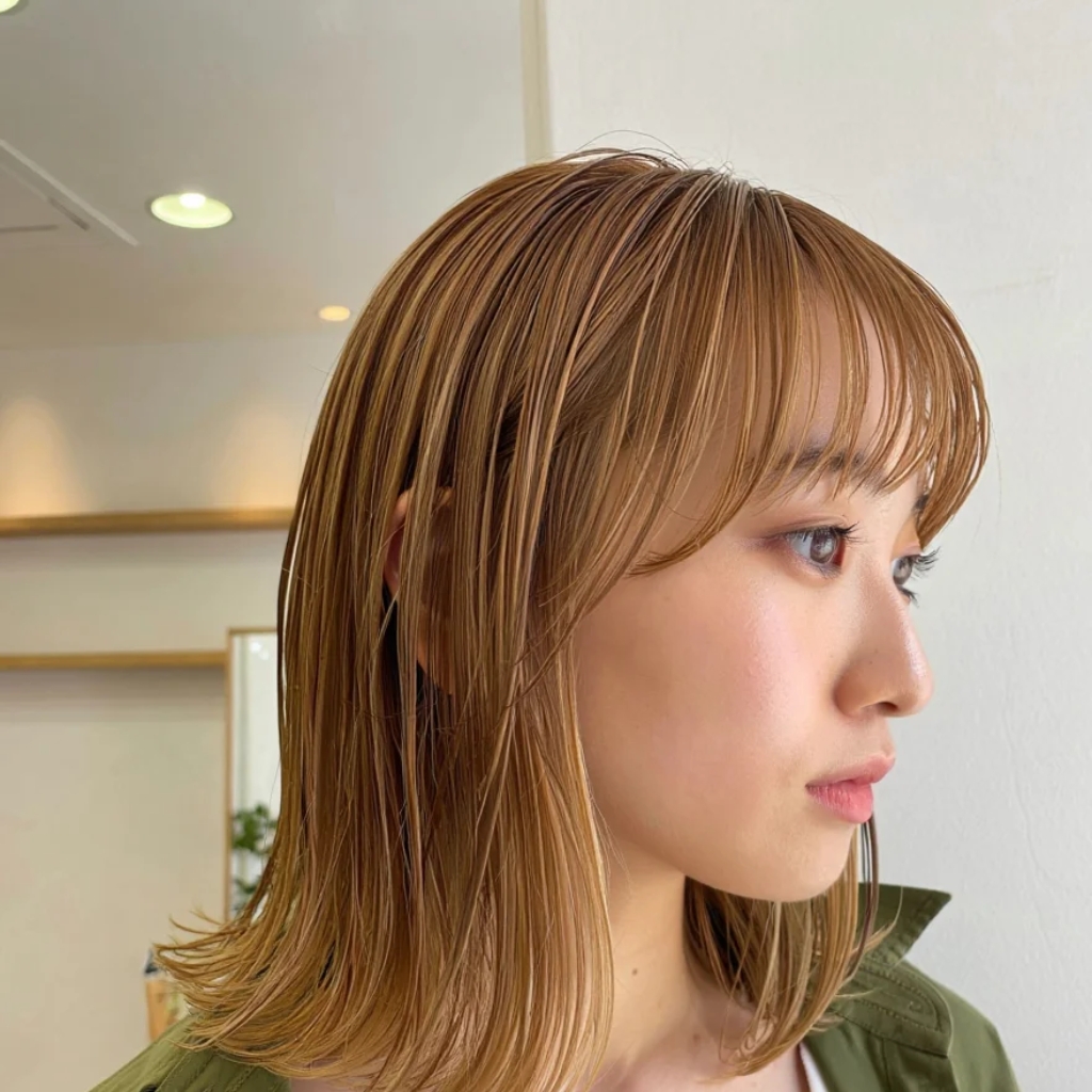 cheveux long dégradé