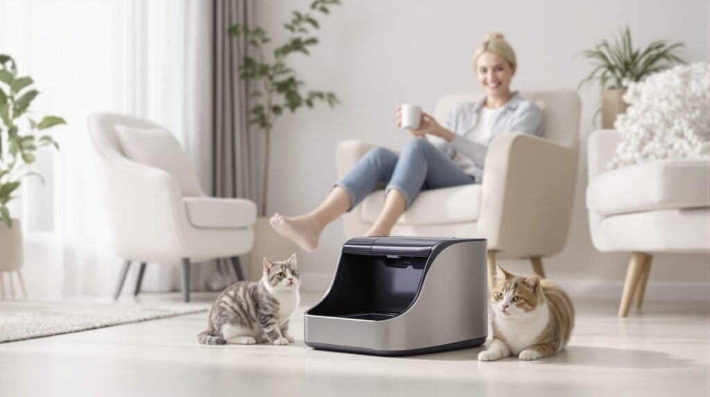MistyMeow 🐾 : le guide malin pour trouver LA litière autonettoyante qui change la vie (de votre chat… et de vous)