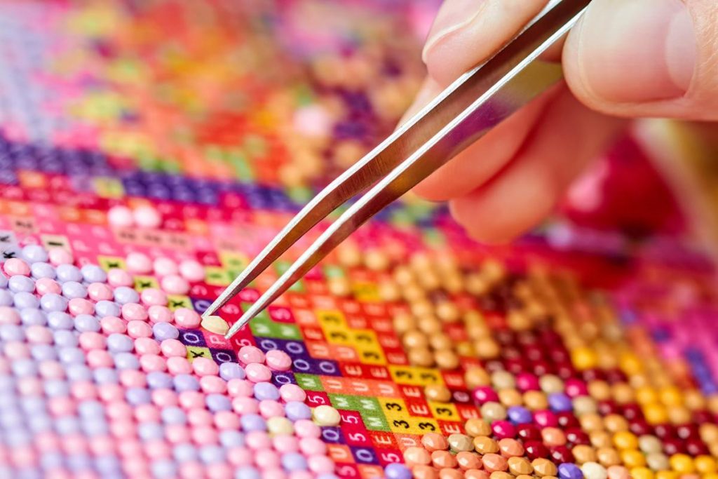 broderie diamant