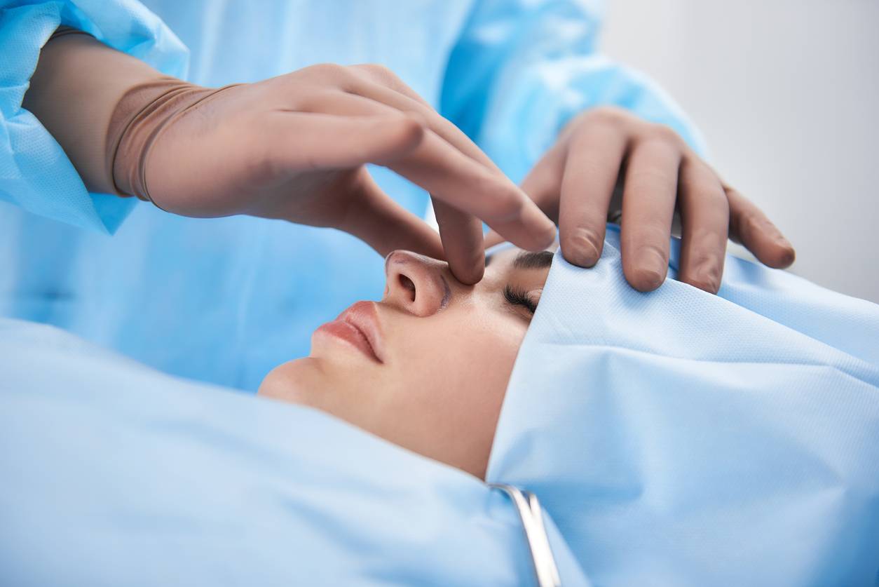 opération chirurgicale nez rhinoplastie