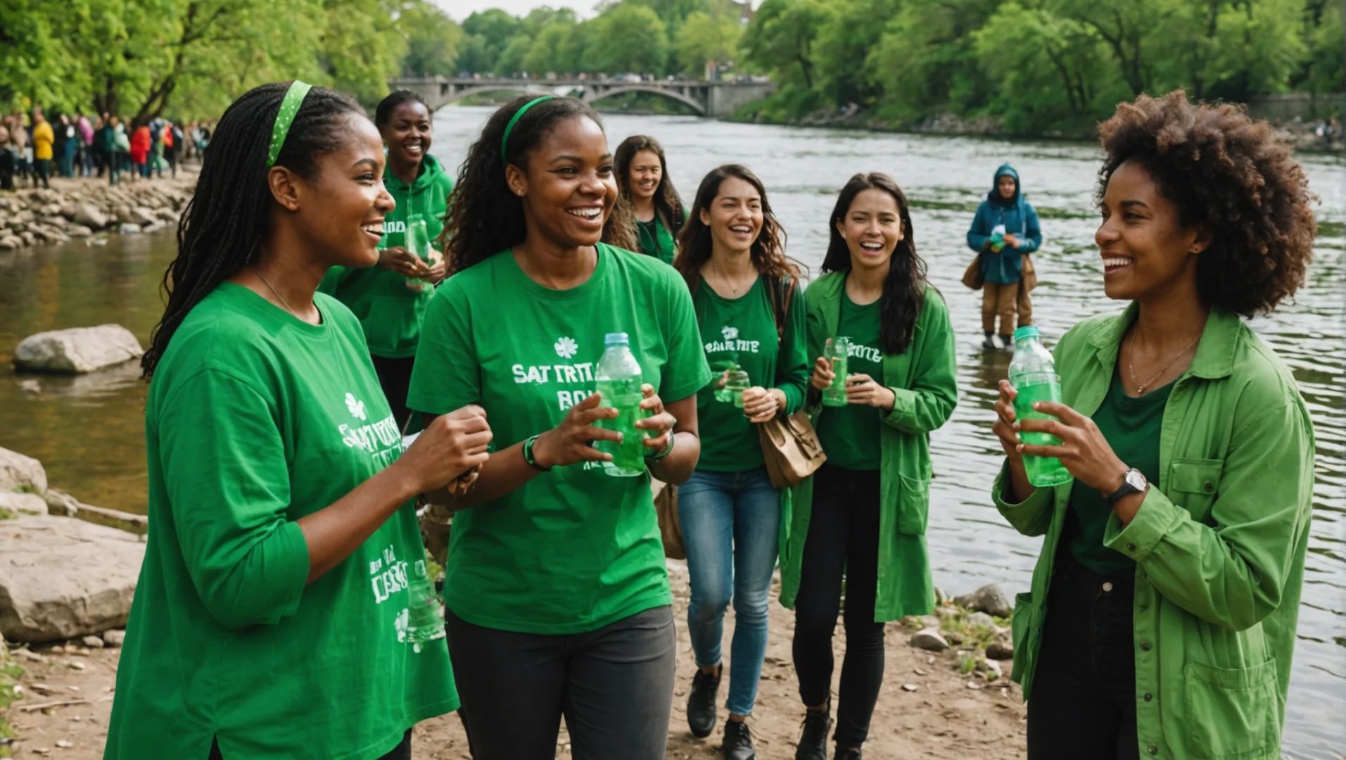 Femmes, écologie et festivités : la rivière verte de la Saint-Patrick
