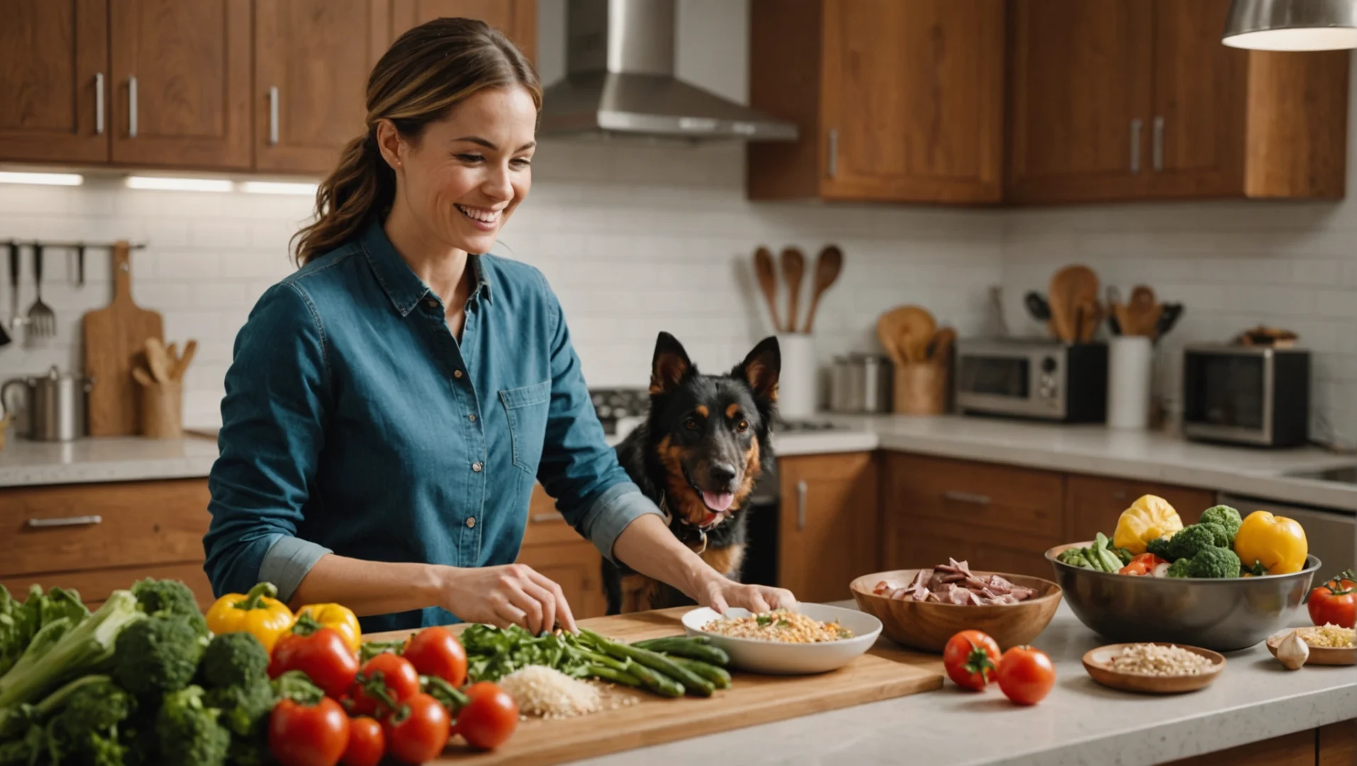 Des menus canins qui séduisent aussi les femmes : secrets pour chiens heureux et sains