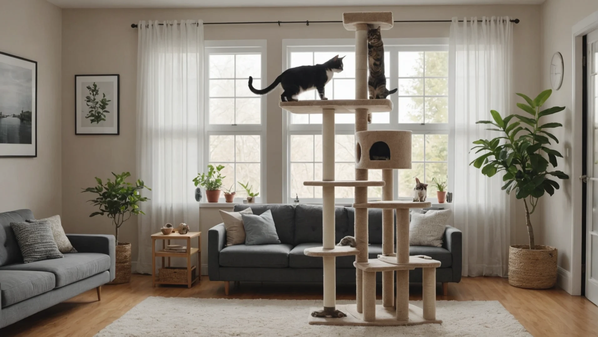 Comment nettoyer un arbre à chat