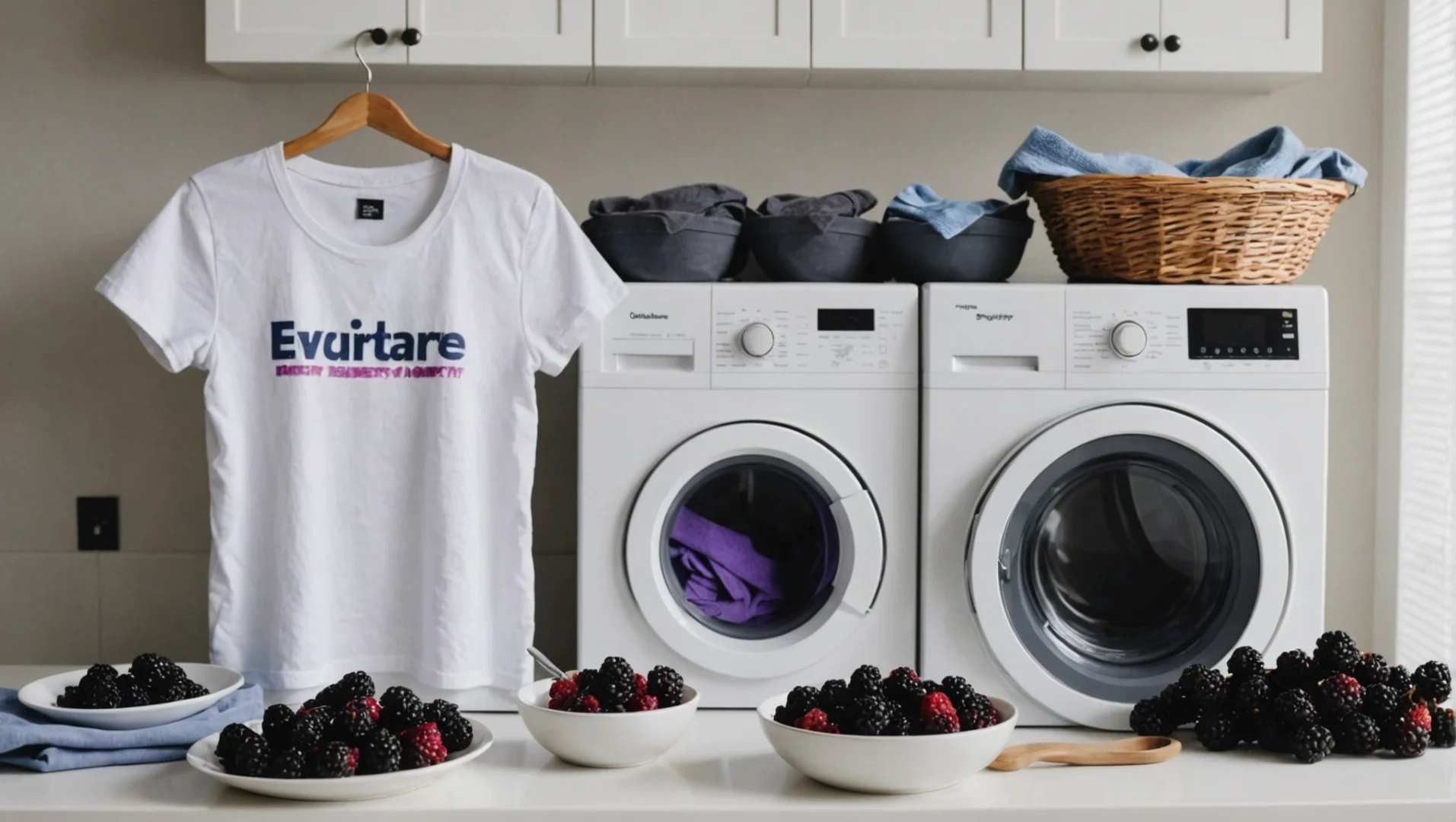Comment enlever les taches de mûres sur les vêtements