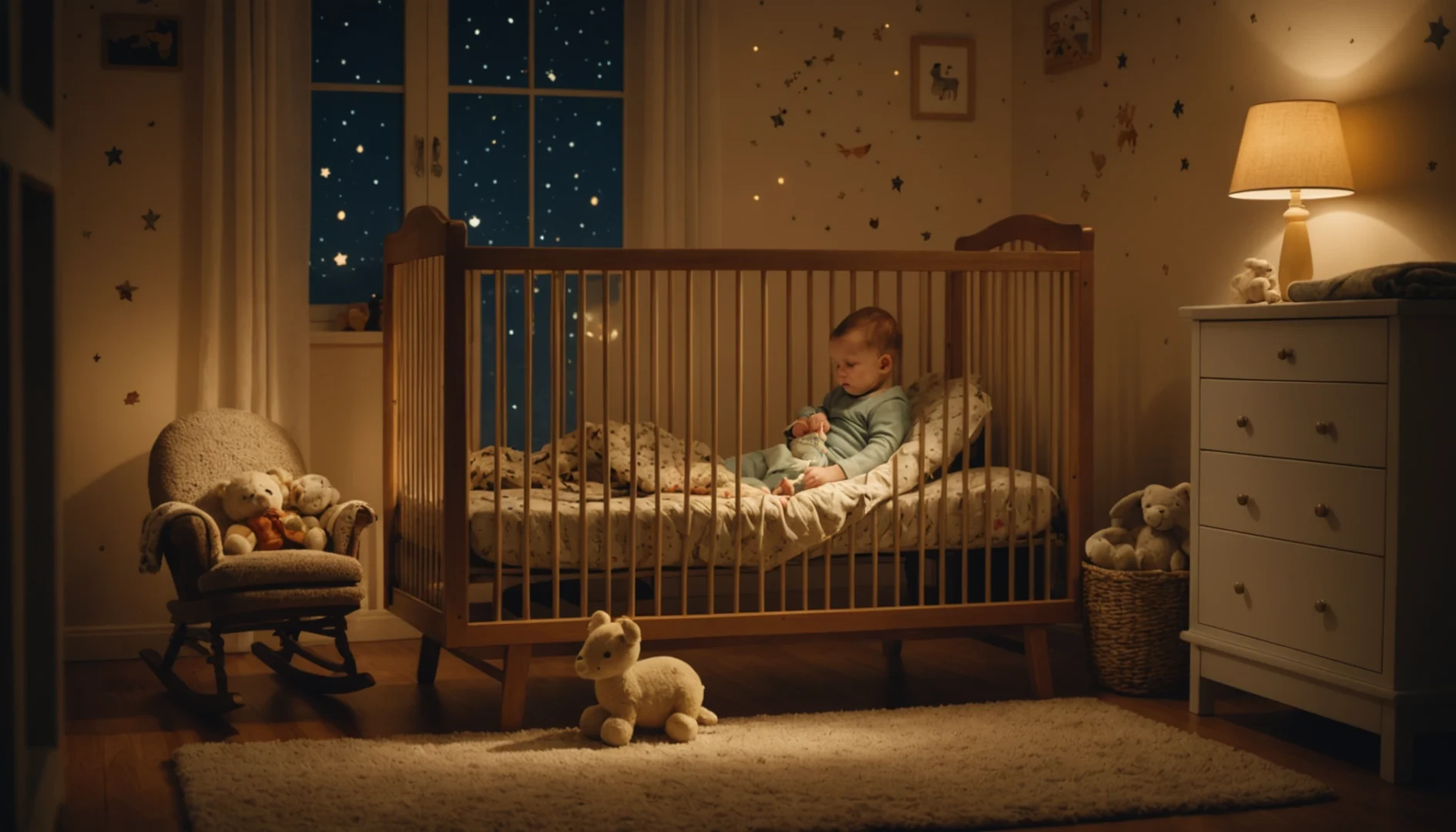 Comment apaiser bébé face à la peur du noir : astuces pour mamans éclairées