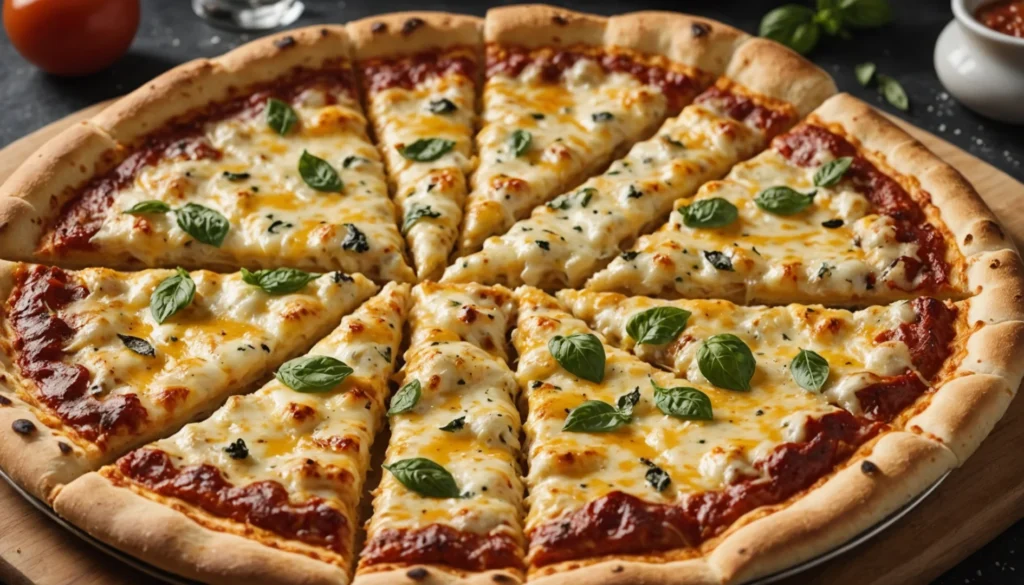 recette pizza 4 fromages