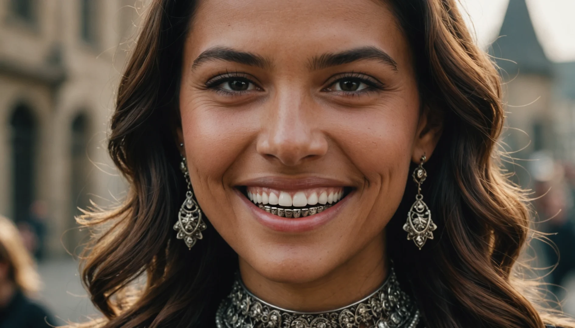 La nouvelle tendance : porter des dents en métal comme accessoires raffinés