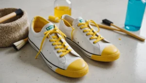 blanchir semelle jaune