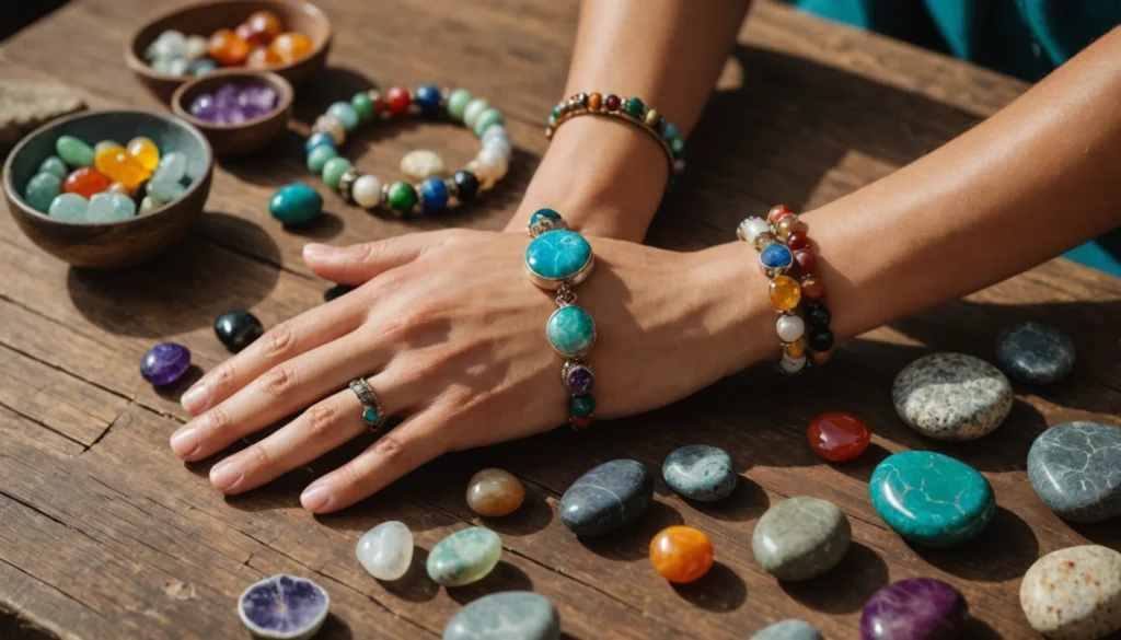 bracelet 7 chakras vertus