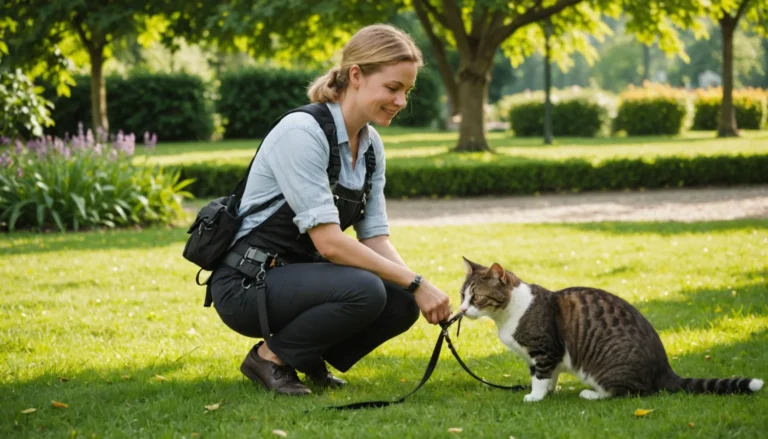 comment habituer son chat au harnais