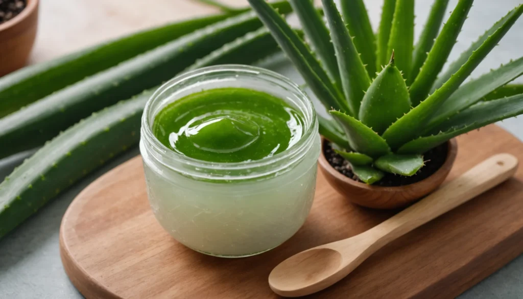 masque aloe vera pour visage