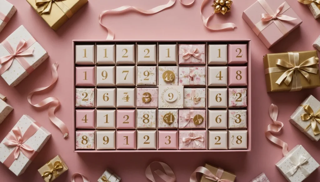 idée calendrier de l'avent adulte