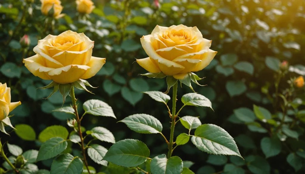 rose jaune signification