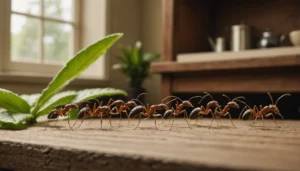 fourmis dans la maison signification