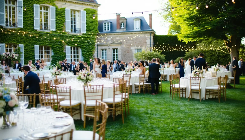 salle de mariage paris avec jardin