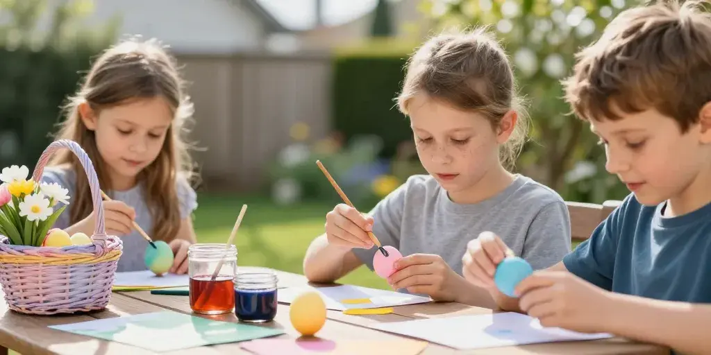 Activités de Pâques pour enfants : idées ludiques et créatives